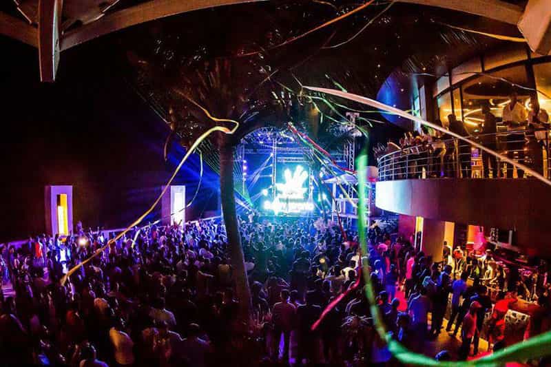 The Nyex Beach Club is the best place to enjoy nightlife in Anjuna