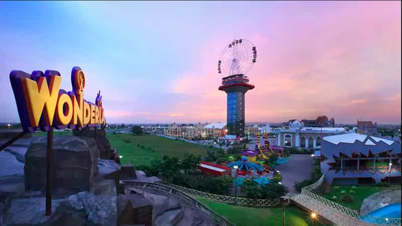 Visit the Wonderla Amusement Park for thrilling rides