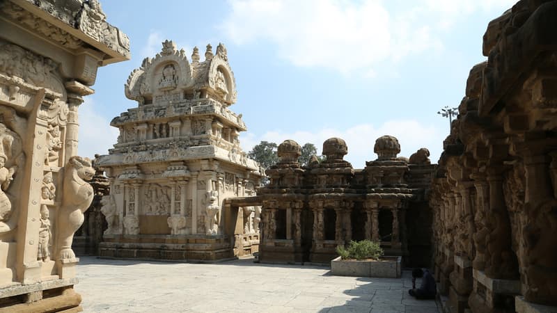 A temple in Kanchipuram