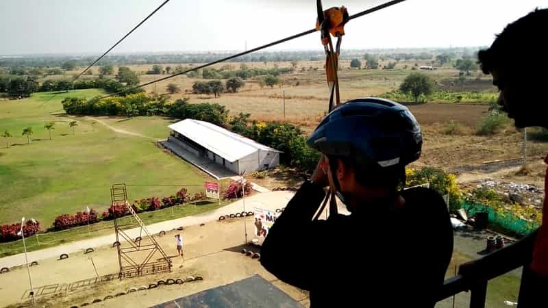 Zip through the sky at Palm Exotica