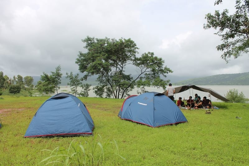 Camping at Chembarambakkam Lake
