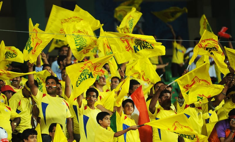 Fans at a CSK Game