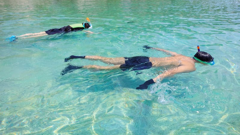 People enjoying scuba diving in Chennai