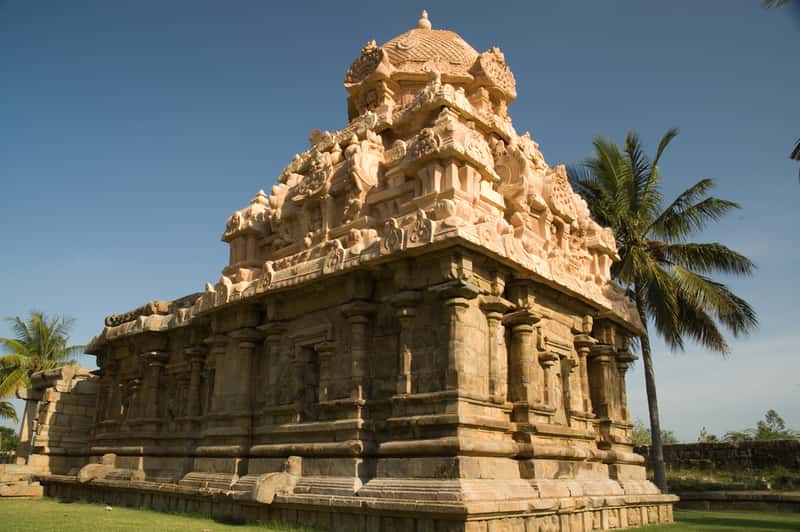 A temple structure in Gangai Konda Cholapuram