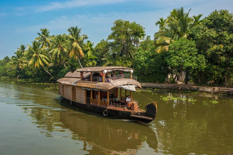 The backwaters of Alleppey