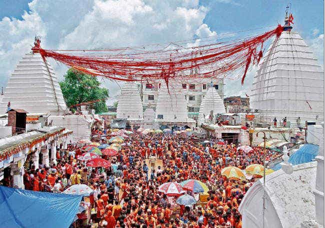 Deoghar is a big religious attraction