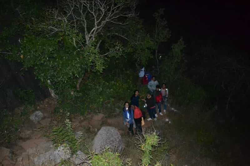 Night trekking