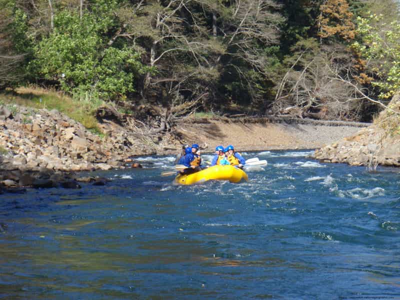 Rafting at Tons river in Garhwal