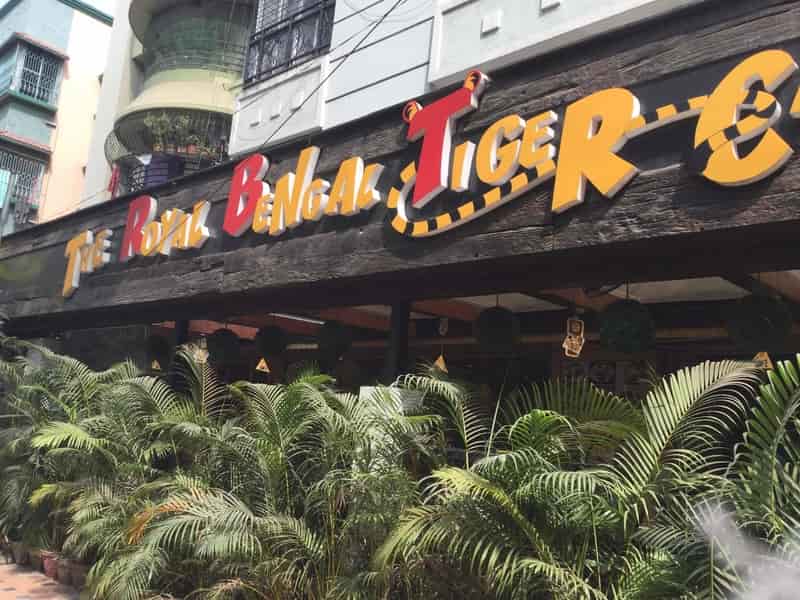 THE ROYAL BENGAL TIGER CAFE, BEST CAFE IN KOLKATA