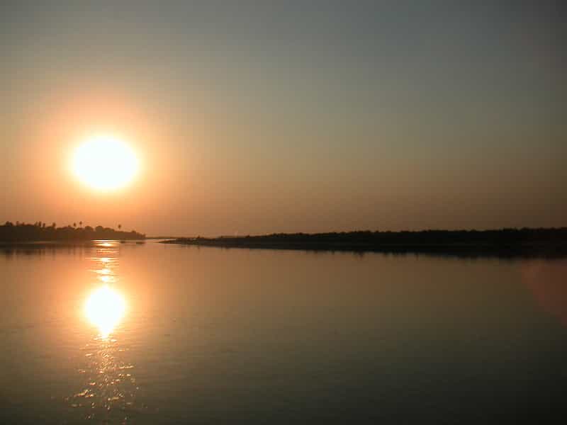 Sunset at Navsari Beach