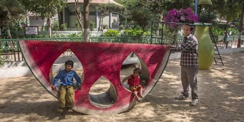 Kids Enjoying at Chacha Nehru Bal Vatika