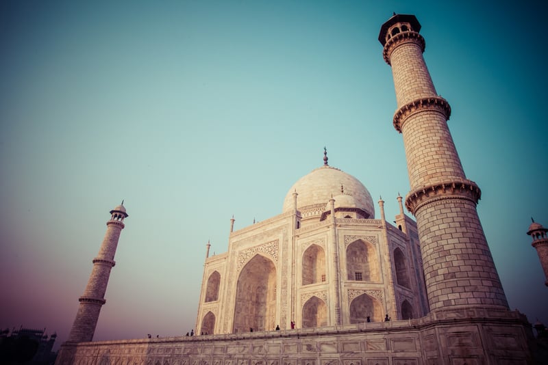 Taj Mahal Minarets