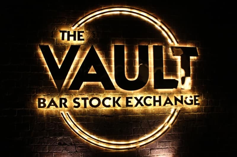 The Vault Bar Stock Exchange