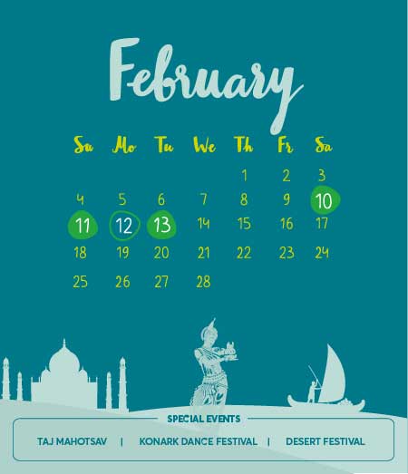 Long weekends, February 2018