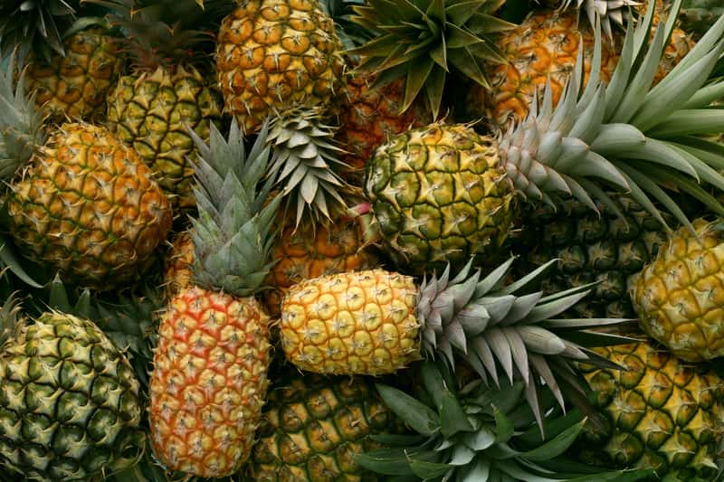 Pineapples in Shillong