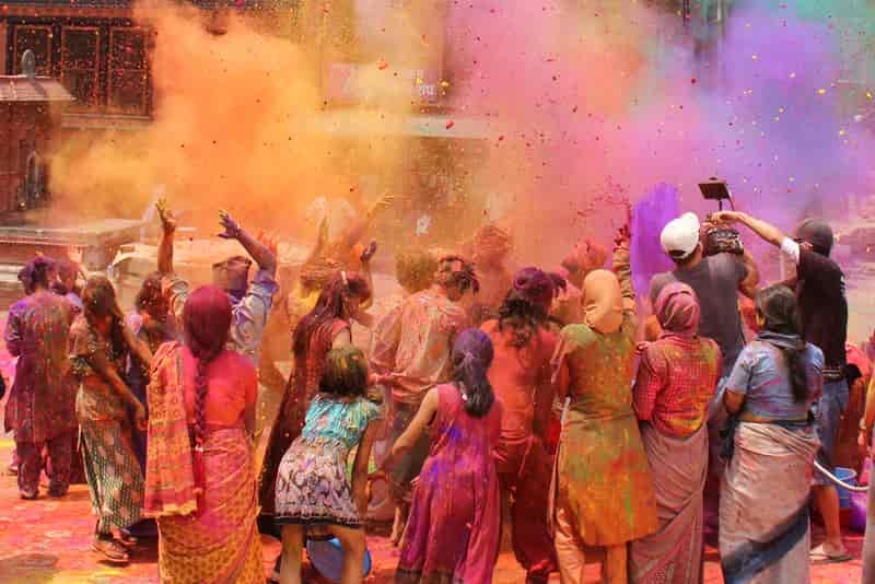 Holi in Anandpur Sahib
