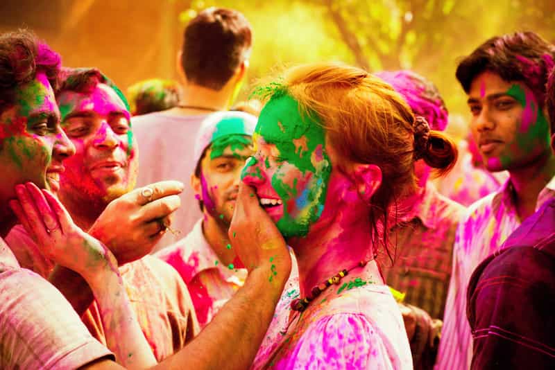 Holi in Delhi