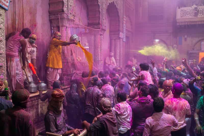 Holi in Vrindavan