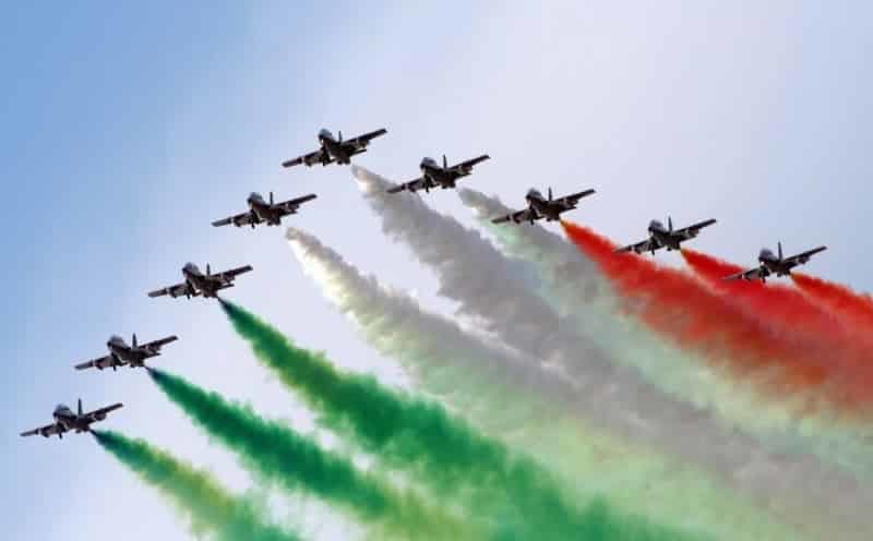 Indian Air Force during Republic Day parade