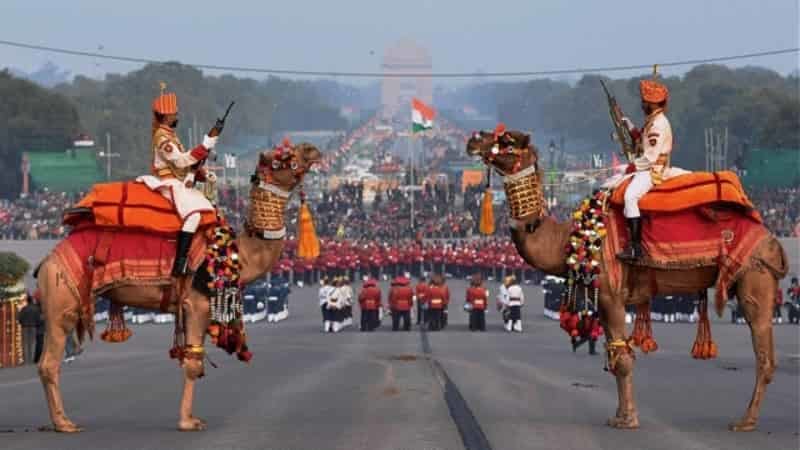 Beating the Retreat Ceremony on Republic Day