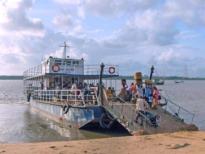 A Ferry At Marve