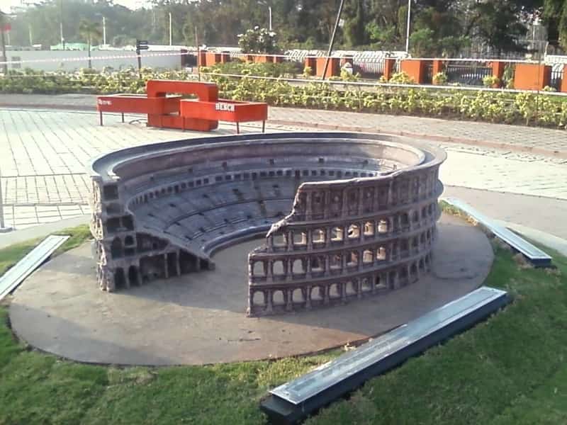 A replica of The Colosseum in Italy