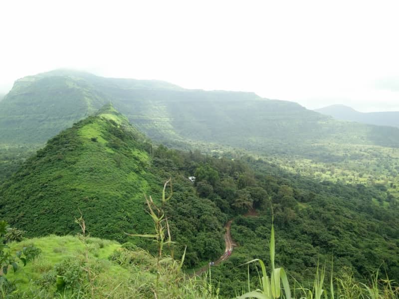 njoy splendid views from the Tikona Fort
