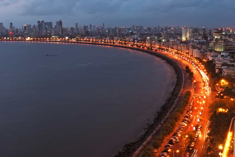 The Queen’s Necklace is Marine Drive’s apt nickname 