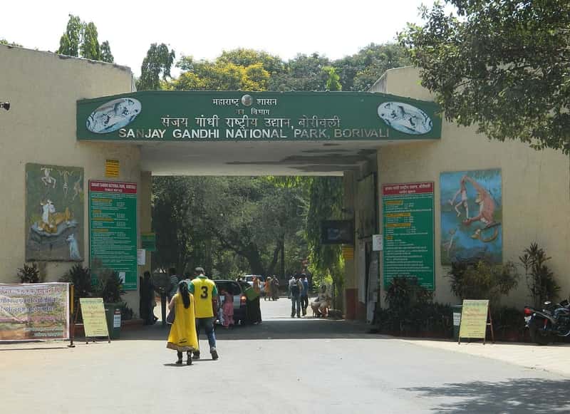 Entrance to the Sanjay Gandhi National Park 