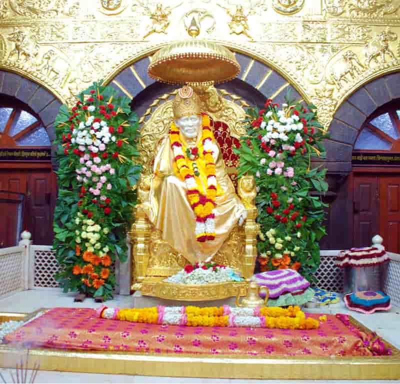The Samadhi at the Shirdi Sai Baba Temple