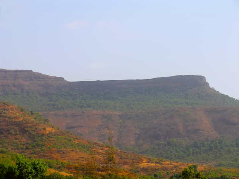View of Visapur Fort