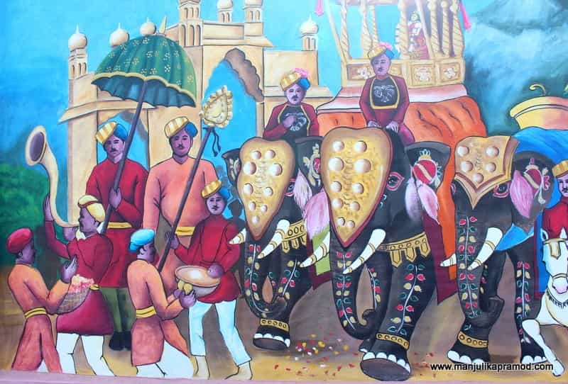 Dusshera Procession, Mysuru Street Art, Karnataka