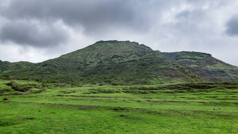 A panoramic view of Malshej Ghat