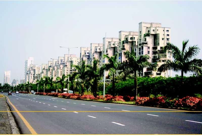 Palm Beach Road, One of the cleanest cities in India, Navi Mumbai, Maharashtra