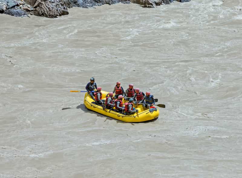 River Rafting at Zanskar River