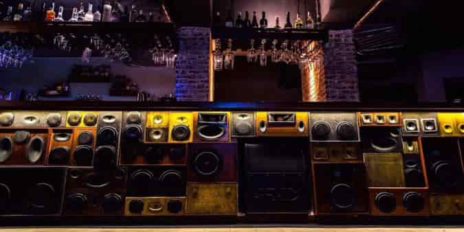 While you’re dancing, take a minute to appreciate the awesome décor at Radio Bar