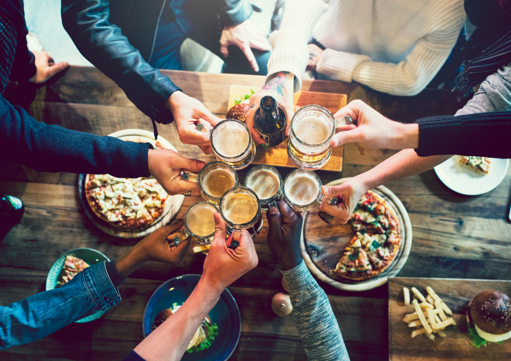 Make friends in pubs