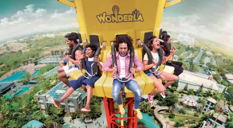 Have fun on thrilling rides at Wonderla