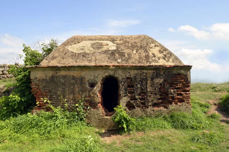 Makalidurga hill top tomb