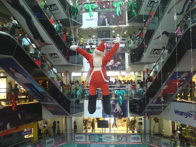 Santa Claus at Garuda Mall