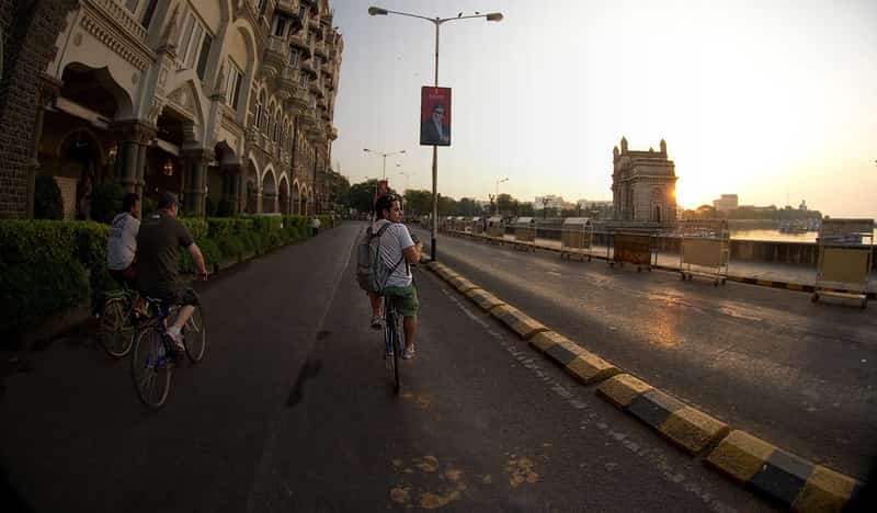 Take a cycling tour through South Mumbai