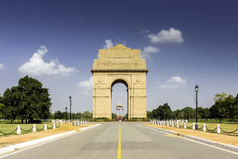 The gorgeous India Gate in Delhi