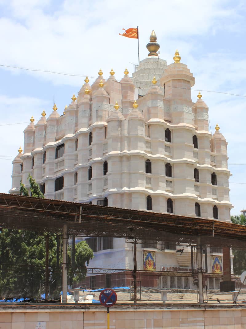 A famous temple in Mumbai