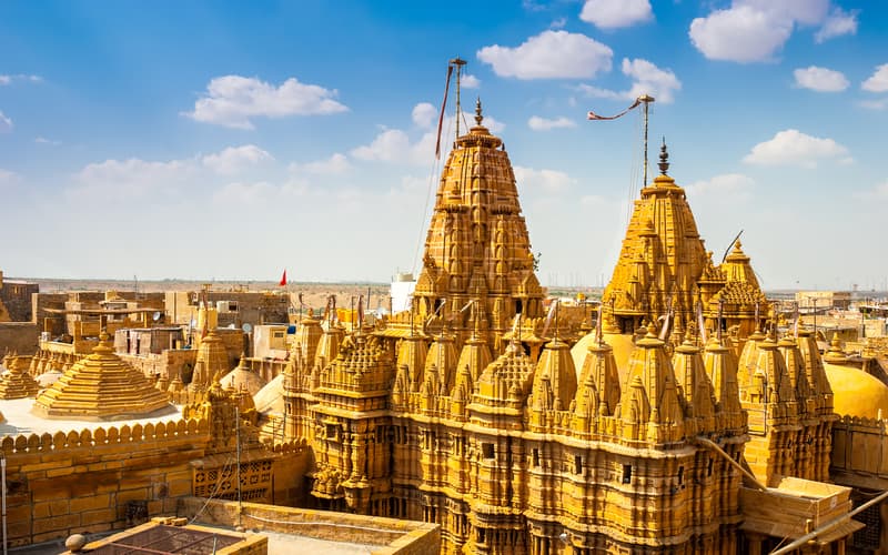 Jaisalmer is known as the golden city