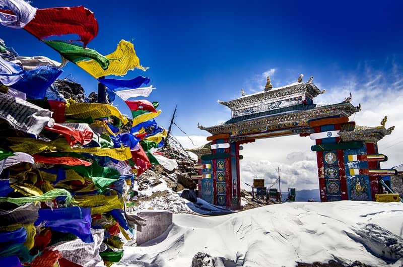 Tawang Gate | Snow Places in India