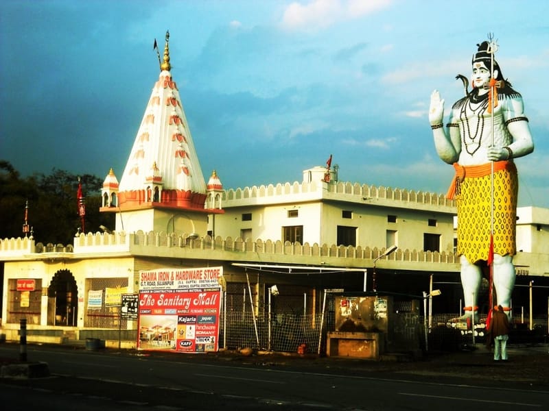A temple in Pathankot