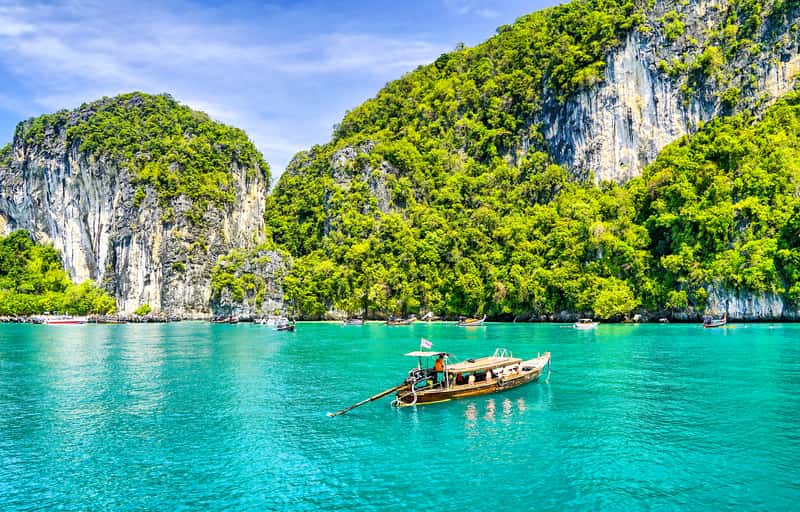 An island in Thailand