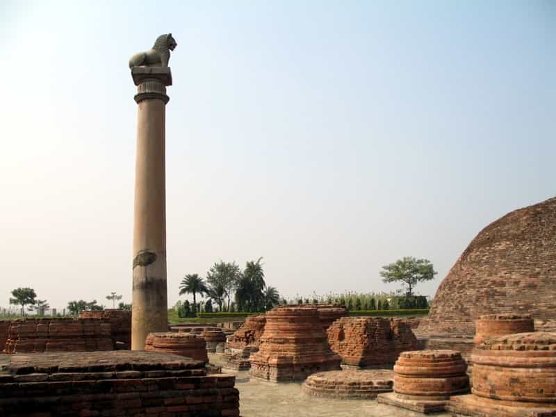 Ashoka pillar at Vaishali