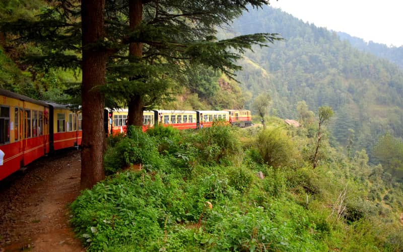 Enjoy a train ride in Shimla | Tourist Places Near Amritsar