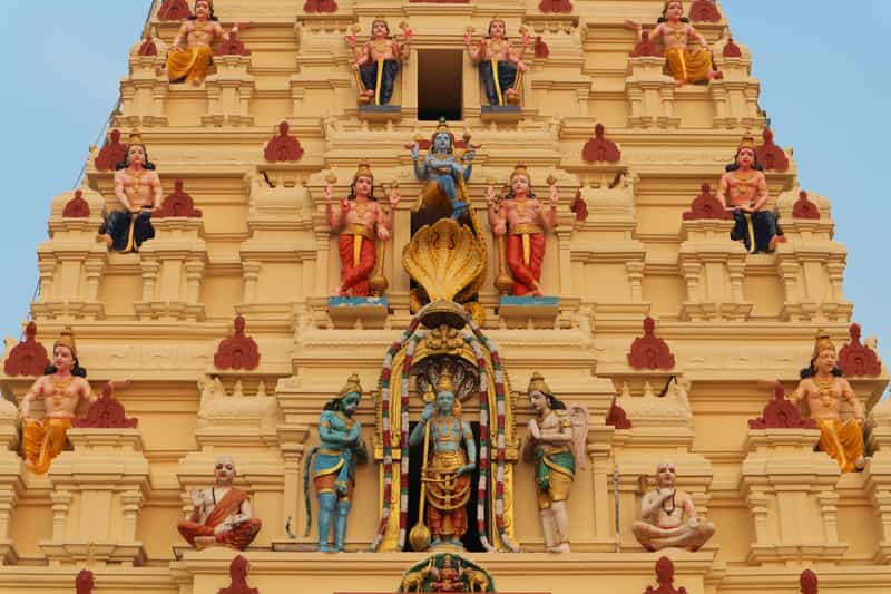 Gopuram of Sri Krishna Temple